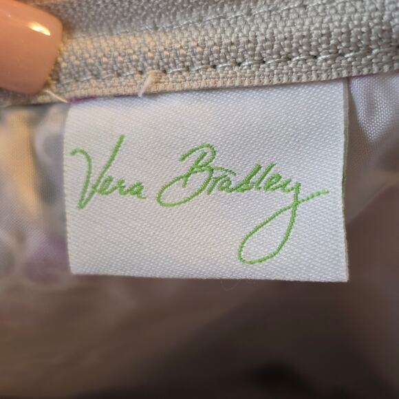 Vera Bradley Quilted Shoulder Bag Purse Satchel Large Multicolor Floral - Picture 3 of 10